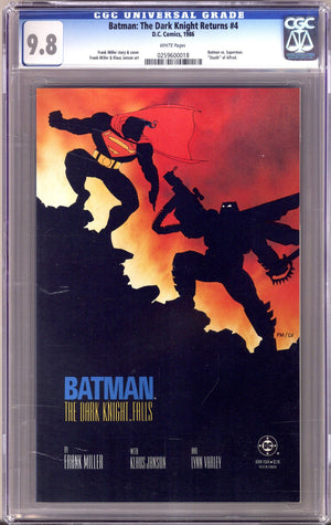 Batman: The Dark Knight   4 CGC 9.8 (NM/M)   (1986)