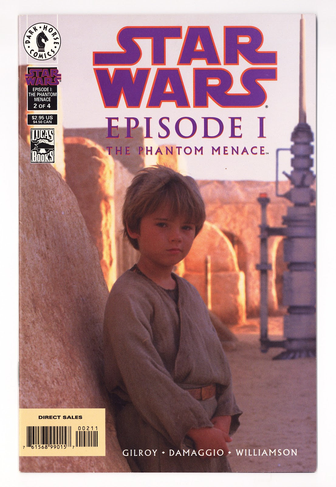 Star Wars: Episode I The Phantom Menace   2  Mid Grade   (1999) Photo  Variant  