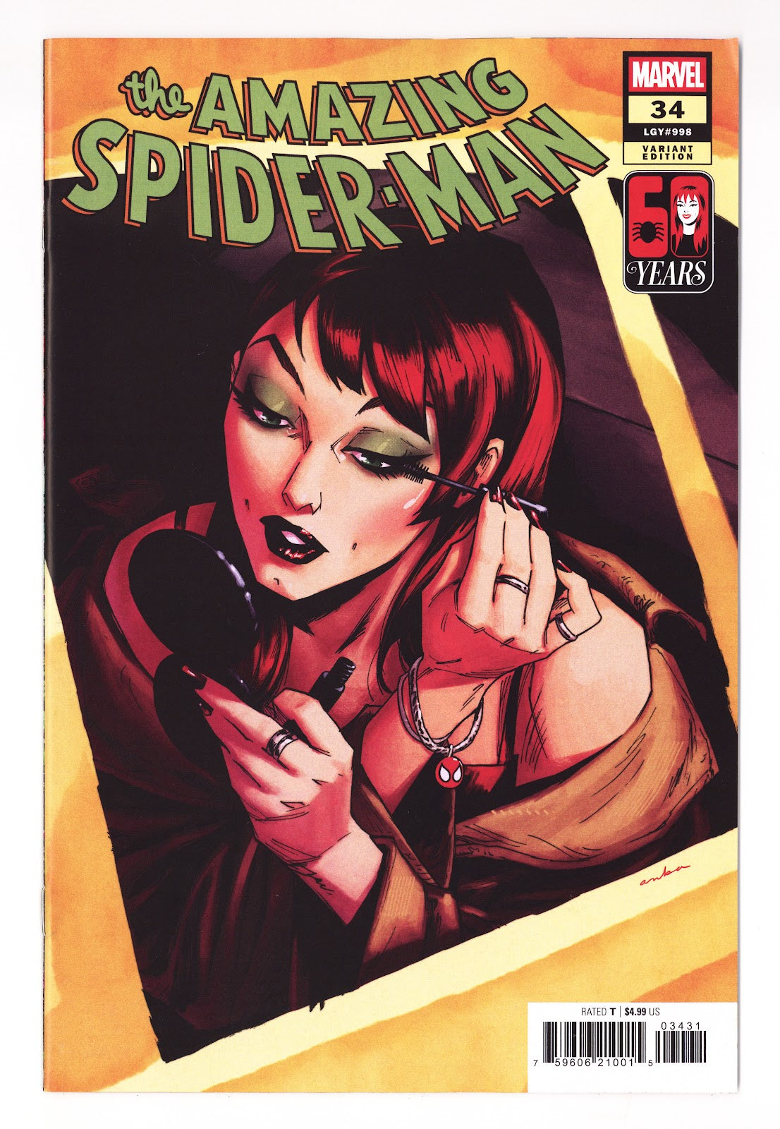Amazing Spider-Man Vol 7 34 Anka Variant (2026)