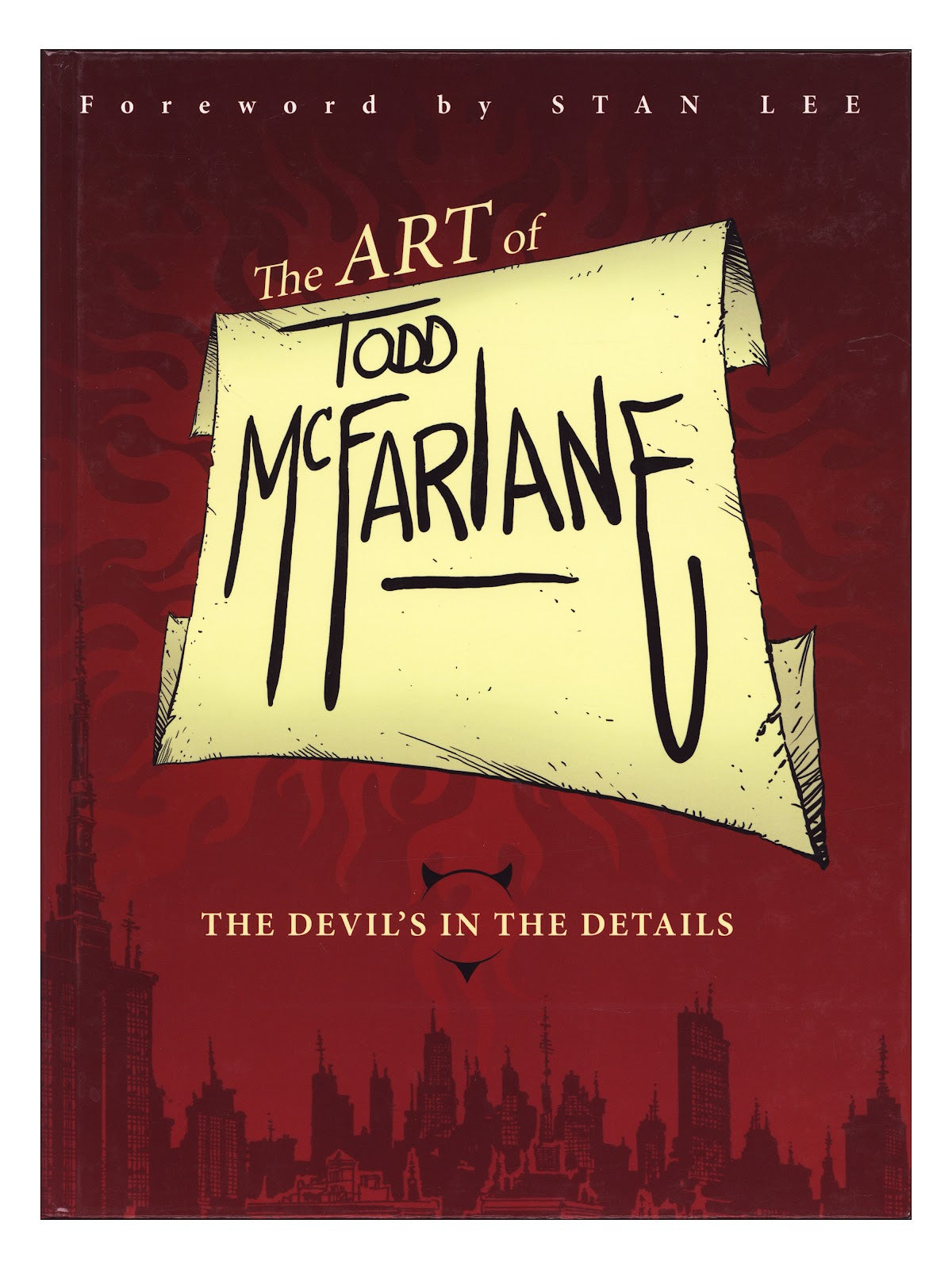 Art of Todd McFarlane: The Devil's In The Details HC Mid Grade 441/700 (2012) Signed x1 1st Page Todd McFarlane 