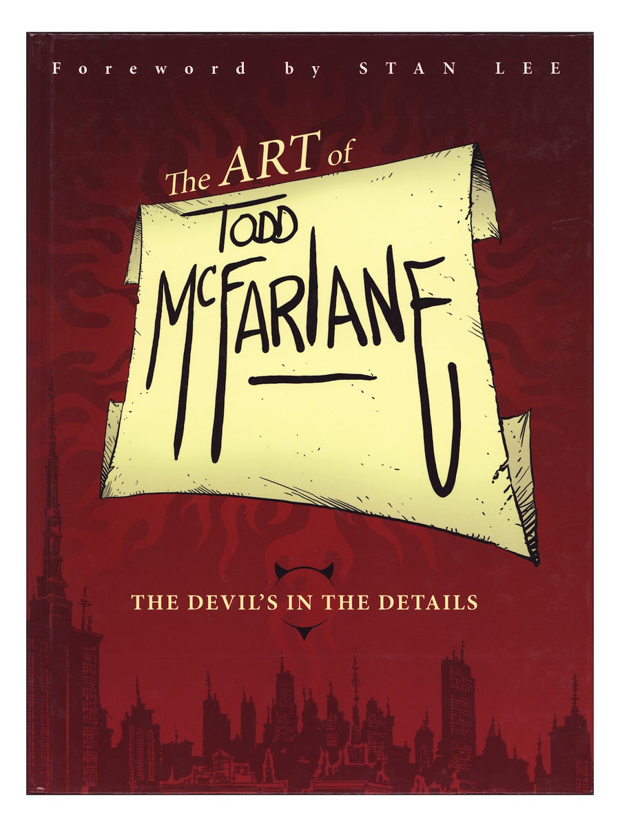 Art of Todd McFarlane: The Devil's In The Details HC Mid Grade 441/700 (2012) Signed x1 1st Page Todd McFarlane 