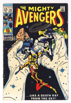 The Avengers Vol 1 64 VG+ (4.5) (1969)