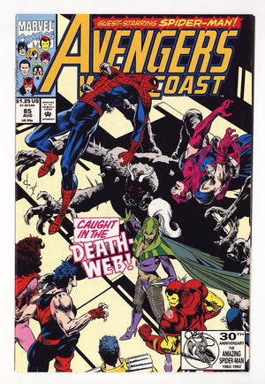 Avengers West Coast Vol 2 85  High Grade   (1992)   Direct