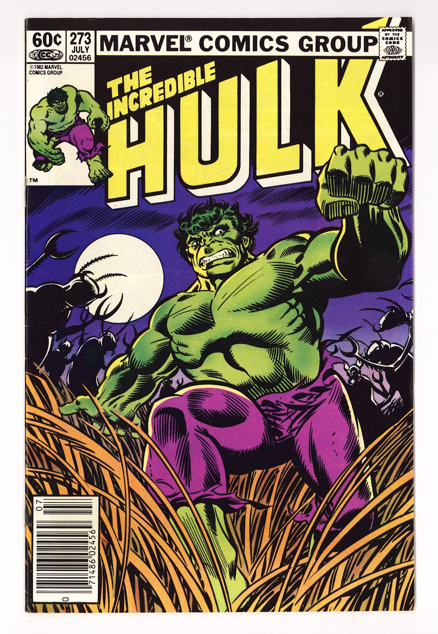 The Incredible Hulk Vol 1 273  Mid Grade   (1982)   Newsstand  