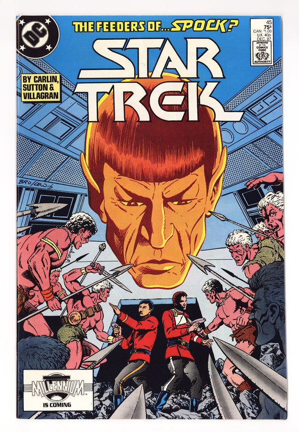 Star Trek Vol 1 45  High Grade   (1987)