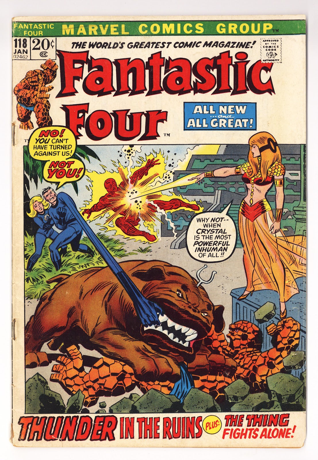 Fantastic Four Vol 1 118 GD/VG (3.0) (1972) 