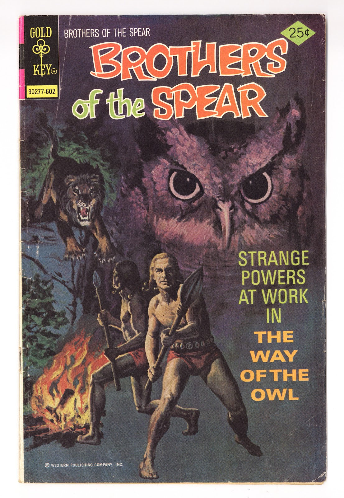 Brothers of the Spear 17 Low Grade (1976) Gold Key 