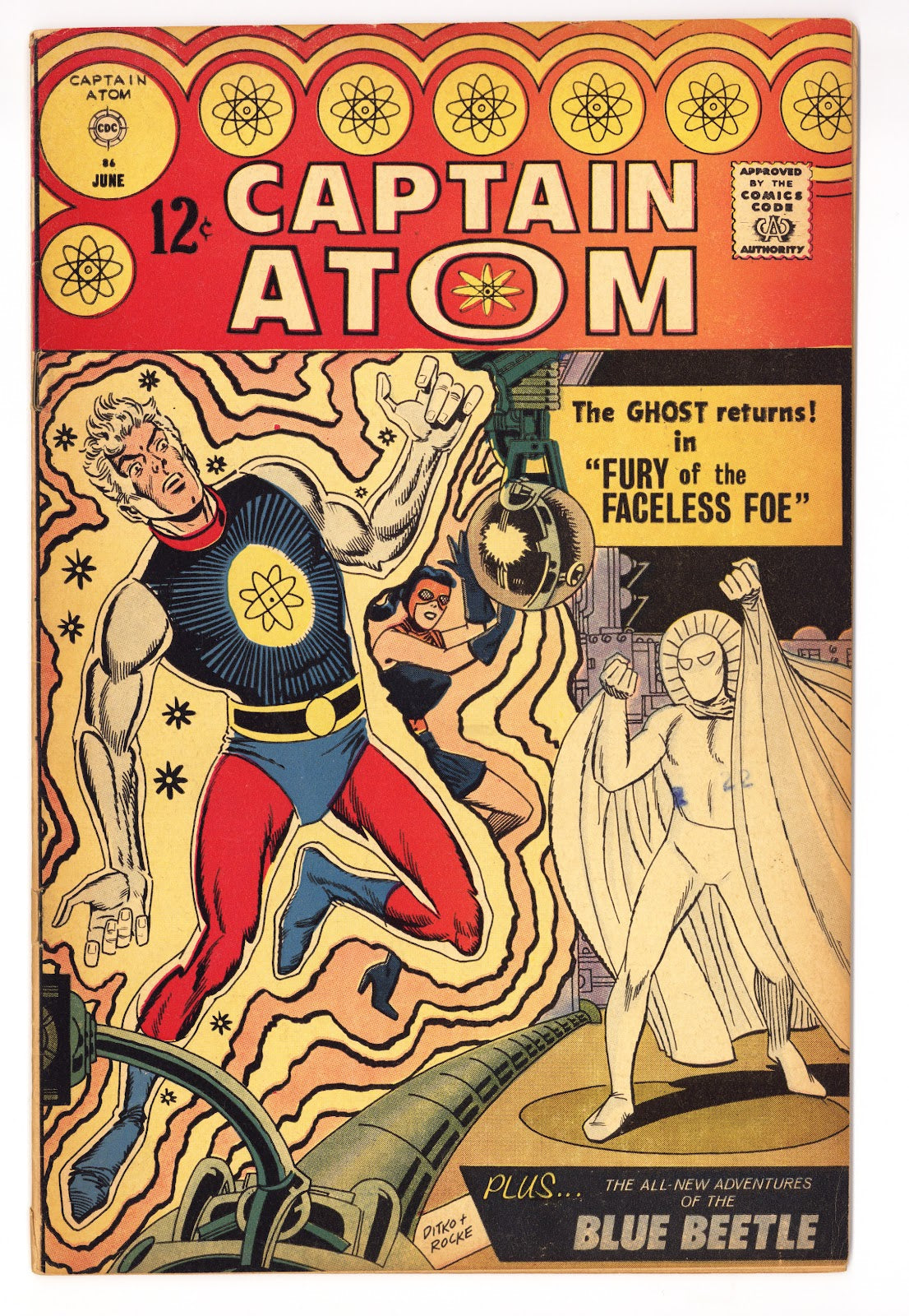 Captain Atom Vol 2 86  VG/FN (5.0)   (1967)     