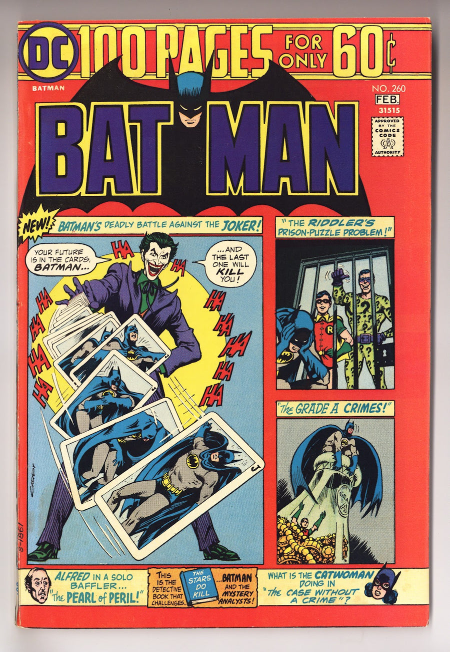 Batman Vol 1 260  FN+ (6.5)   (1975)     