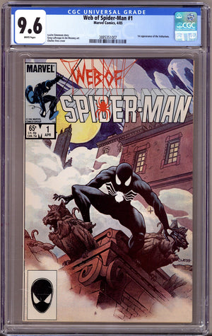 Web of Spider-Man Vol 1 1 CGC 9.6 (NM+) (1985)