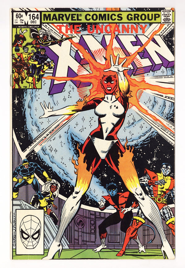 The Uncanny X-Men Vol 1 164  FN+ (6.5)   (1982)