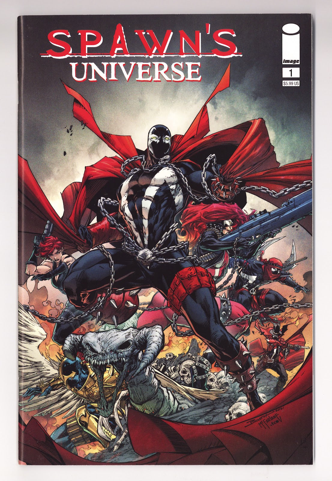 Spawn's Universe 1 High Grade (2021) Booth Variant 