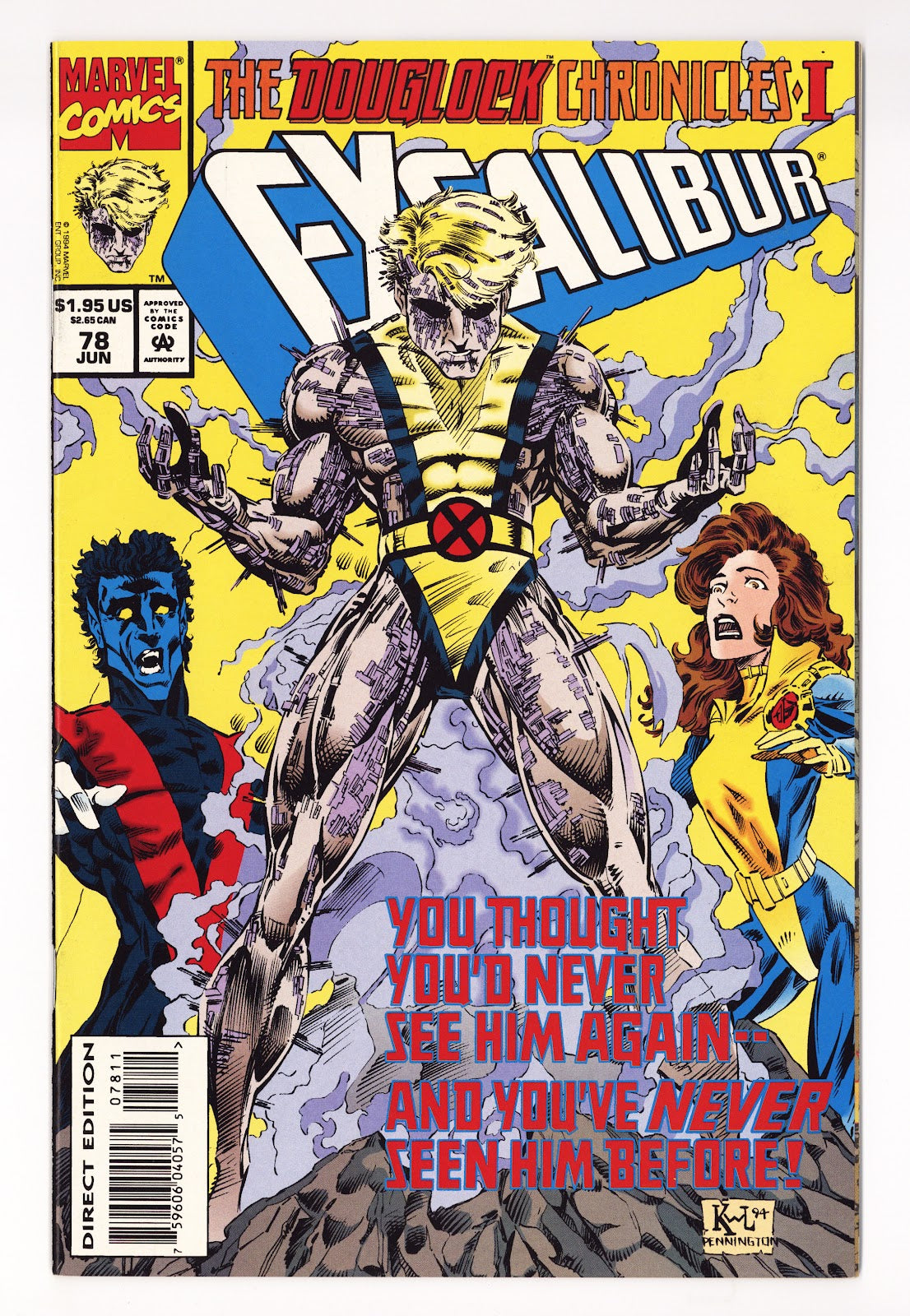 Excalibur Vol 1 78  Mid Grade   (1994)     