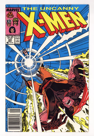 The Uncanny X-Men Vol 1 221  VF (8.0)   (1987)   Newsstand