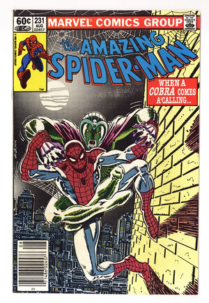 The Amazing Spider-Man Vol 1 231  VF+ (8.5)   (1982)   Newsstand