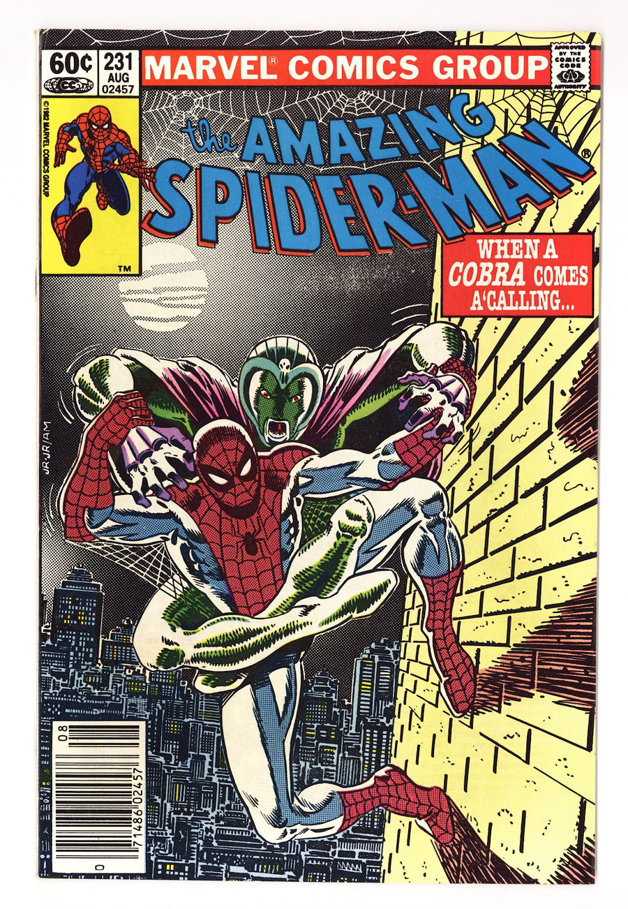 The Amazing Spider-Man Vol 1 231  VF+ (8.5)   (1982)   Newsstand
