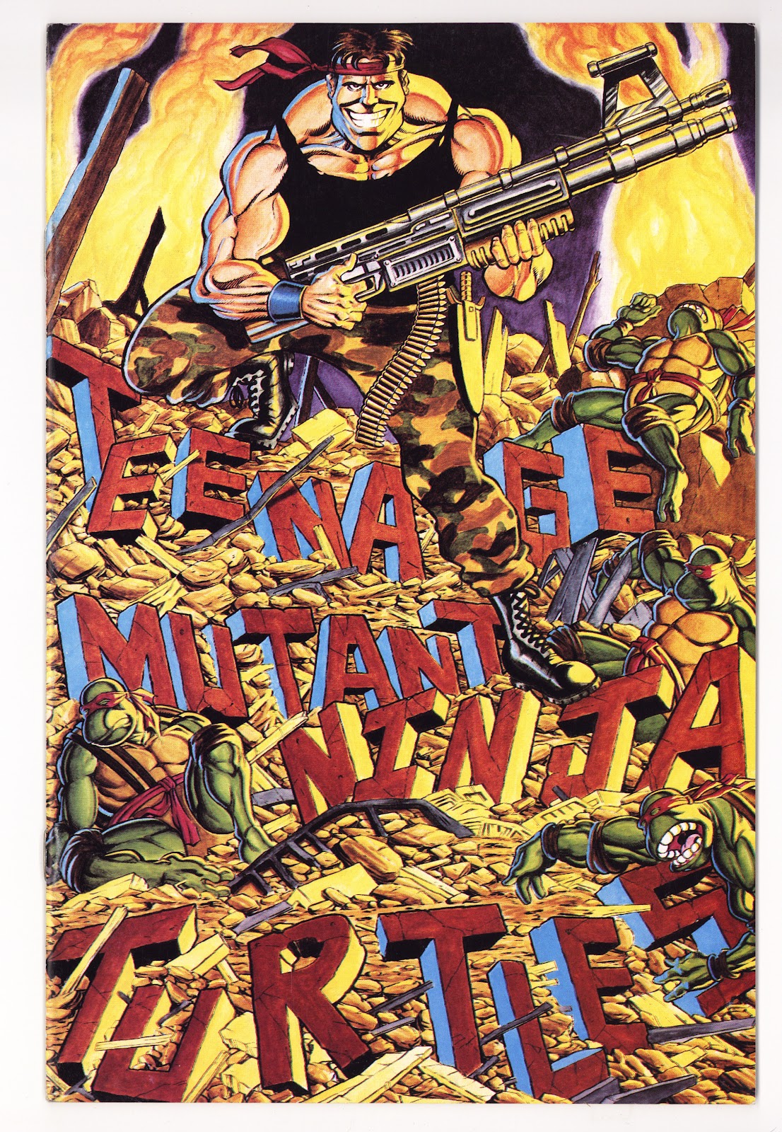 Teenage Mutant Ninja Turtles Vol 1 34  Mid Grade   (1990)     