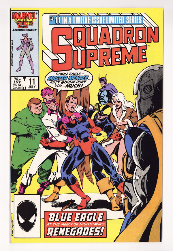 Squadron Supreme Vol 1 11  High Grade   (1986)
