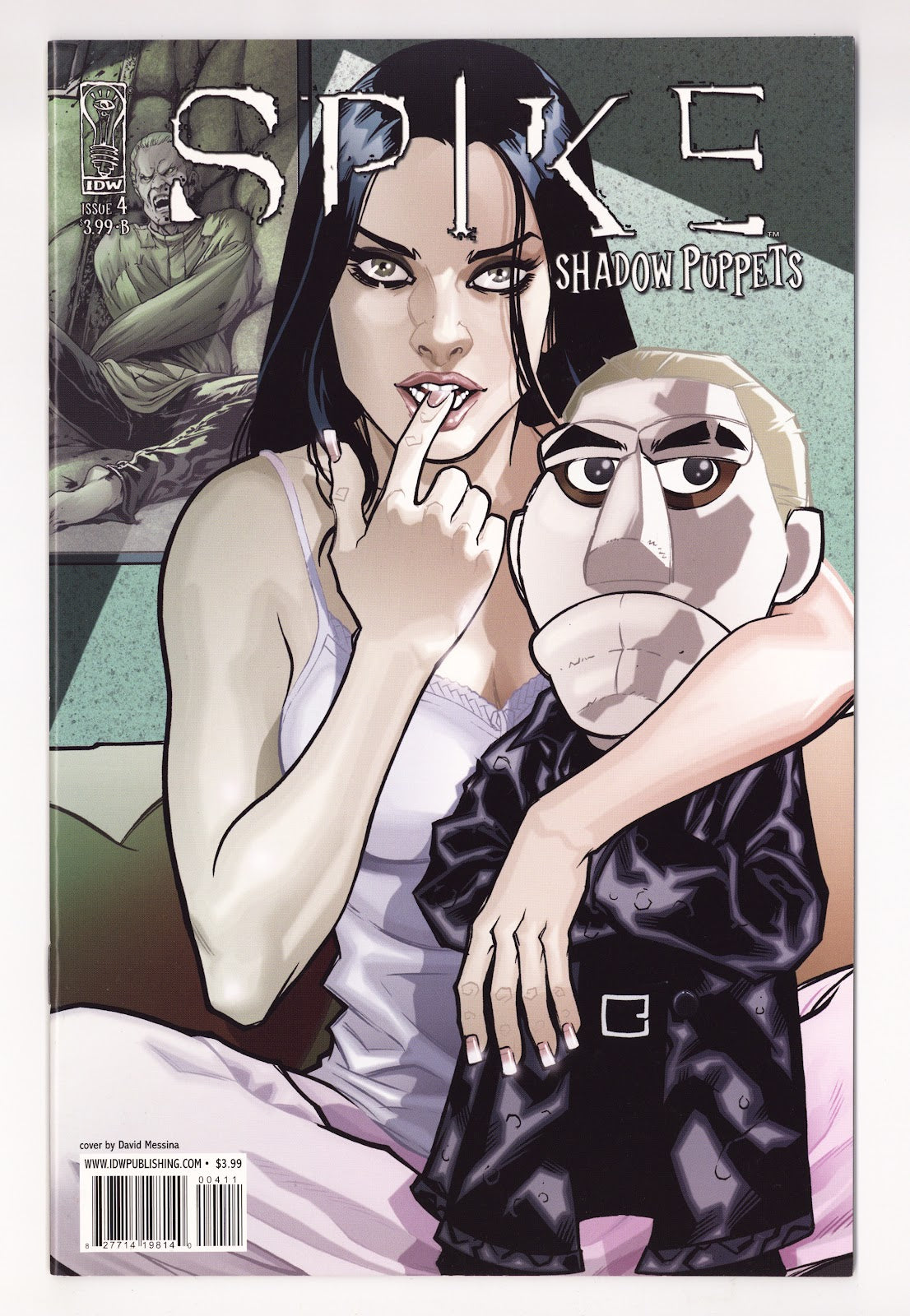 Spike: Shadow Puppets   4  Mid Grade   (2007) Messina   Variant