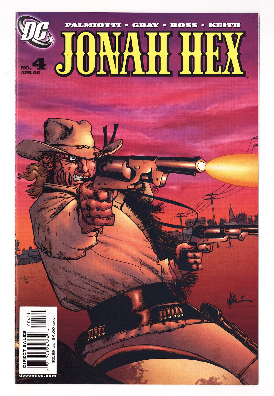 Jonah Hex Vol 2 4  High Grade   (2006)     