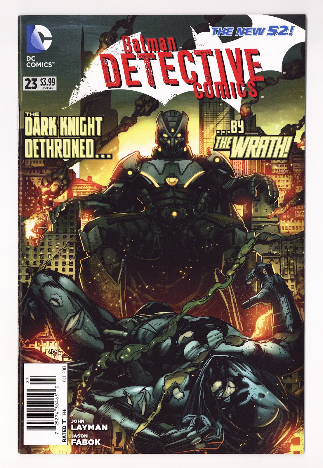 Detective Comics Vol 2 23  High Grade   (2013)   Newsstand  
