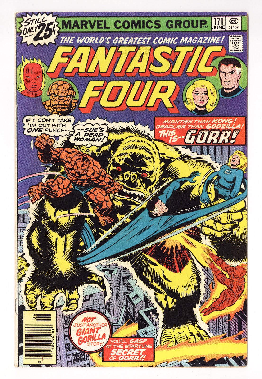 Fantastic Four Vol 1 171 Mid Grade (1976) 