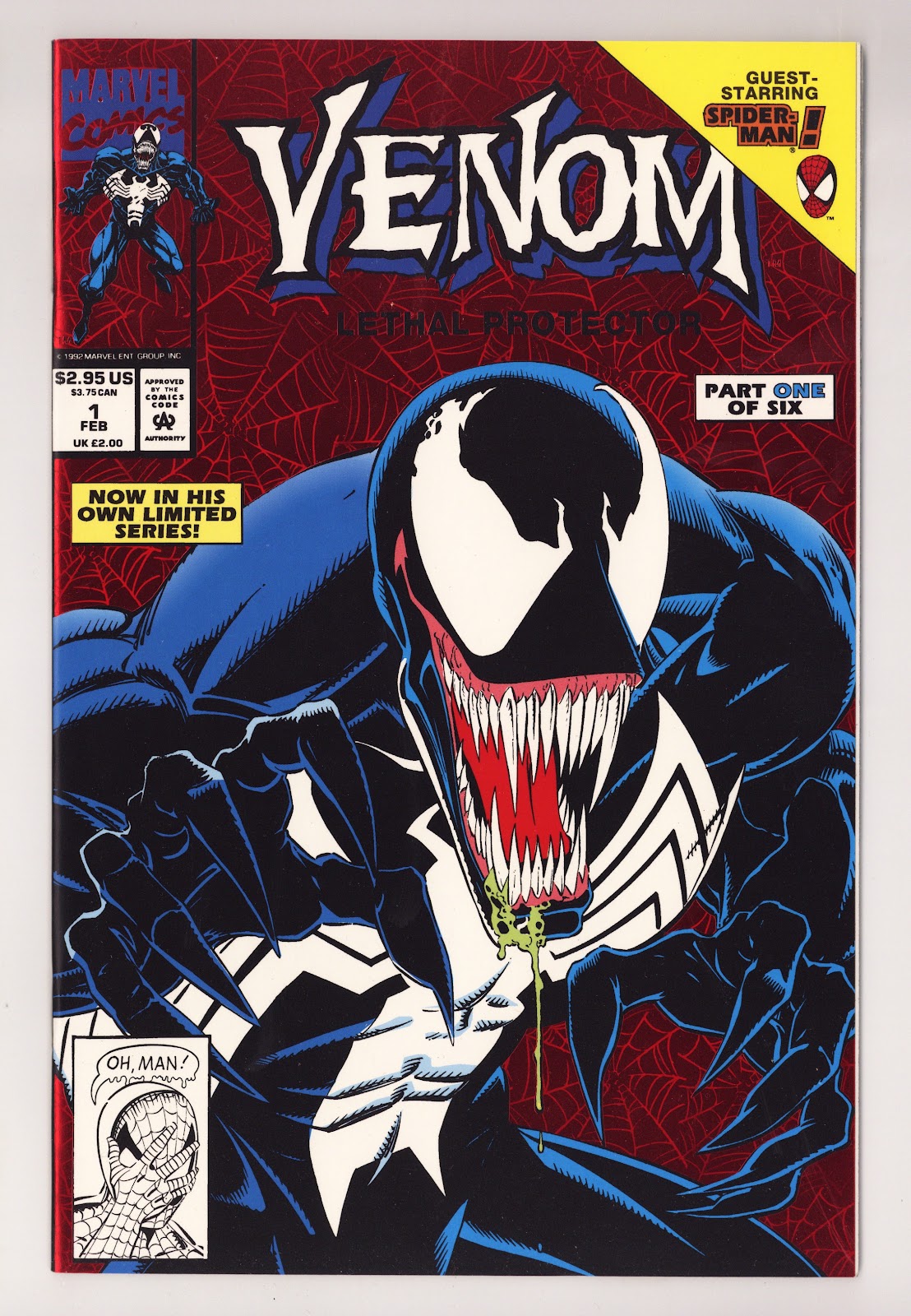 Venom: Lethal Protector Vol 1 1 NM- (9.2) (1993) 
