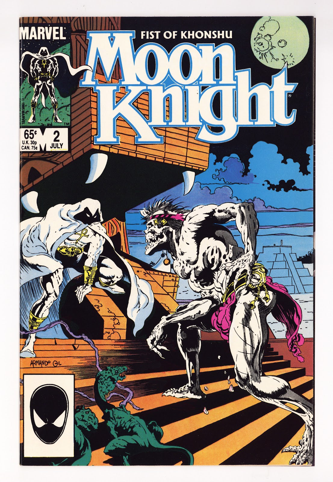 Moon Knight Vol 2 2 High Grade (1985) 
