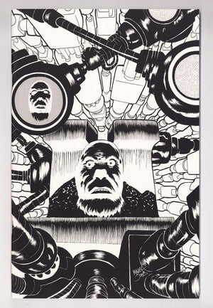 Faceless And The Family Maze Of The Mechanical Aliens 1 Jones B&W Incentive NM- (2026)