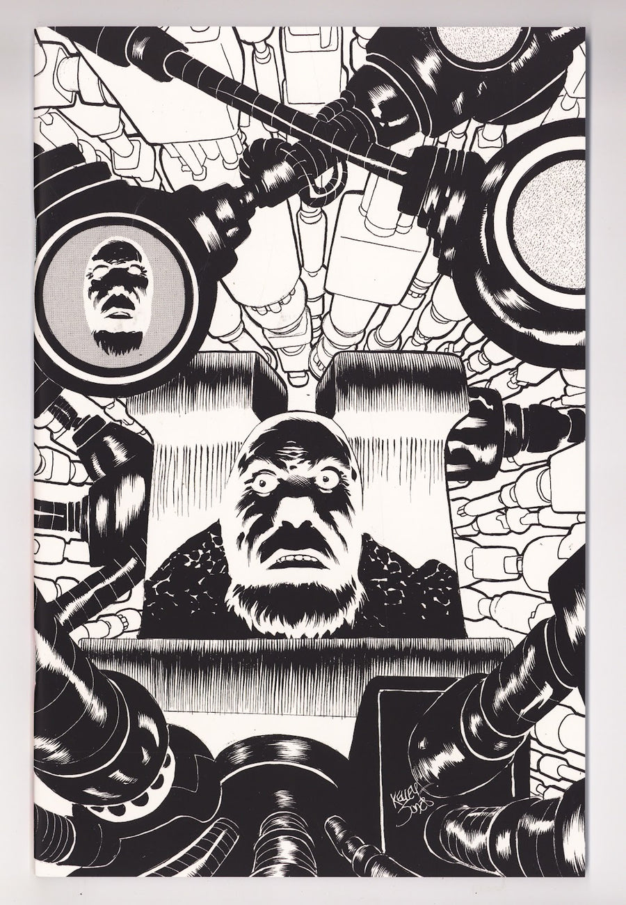 Faceless And The Family Maze Of The Mechanical Aliens 1 Jones B&W Incentive NM- (2026)