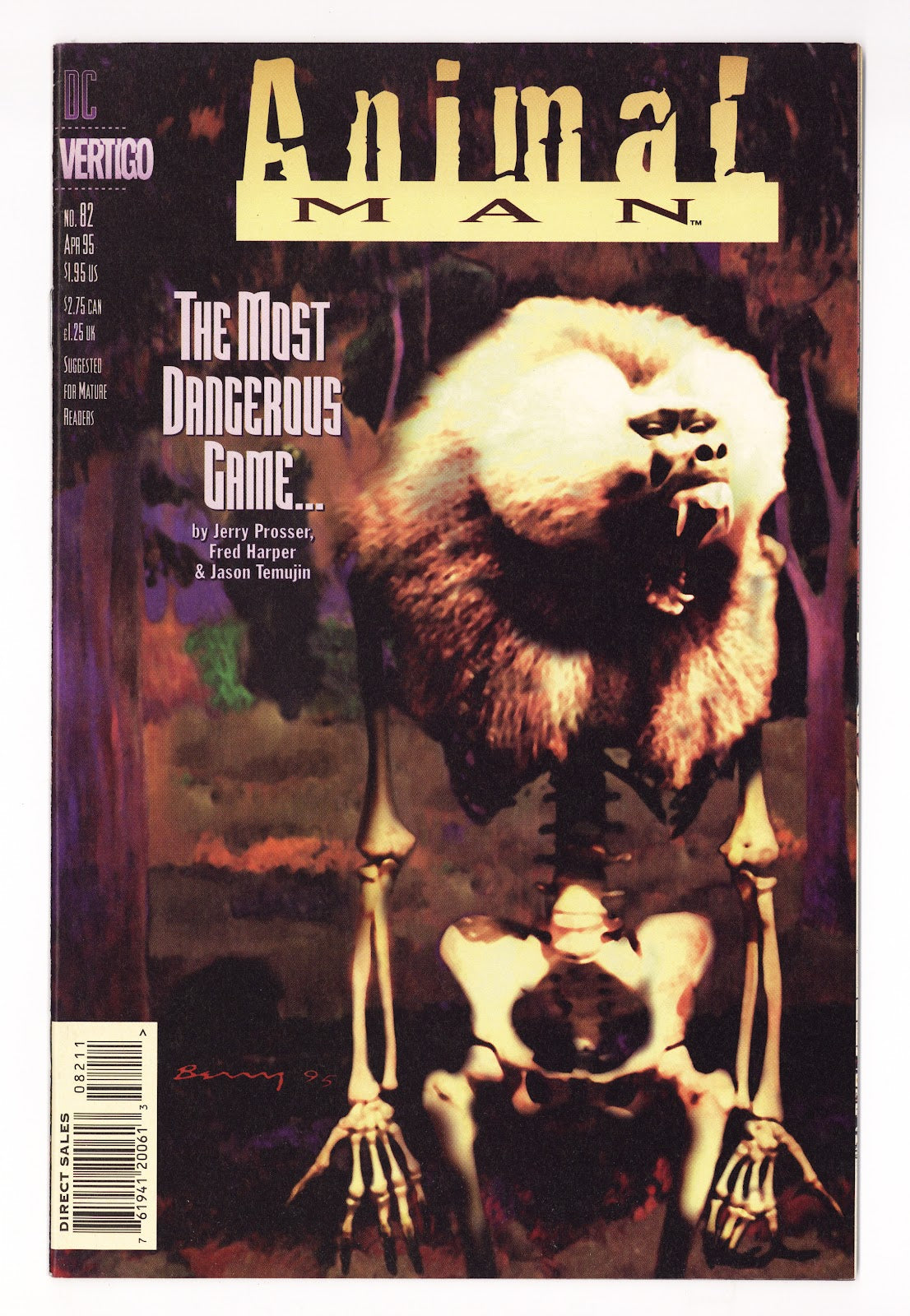 Animal Man Vol 1 82 High Grade (1995) 
