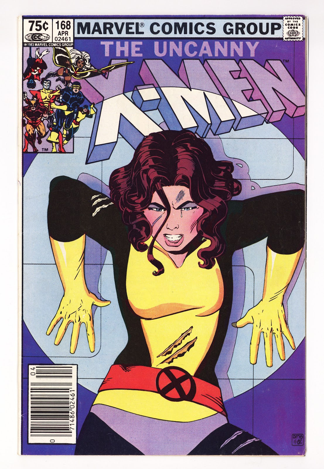 The Uncanny X-Men Vol 1 168  FN- (5.5)   (1983)   Canadian Price Variant