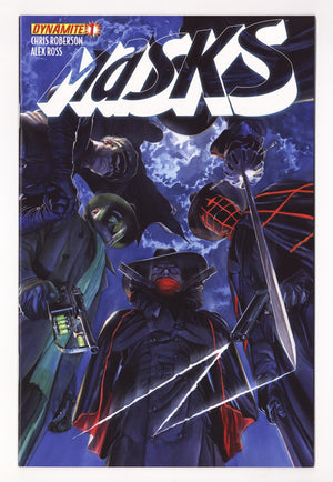 Masks   1  High Grade   (2012)   Cover A Alex Ross