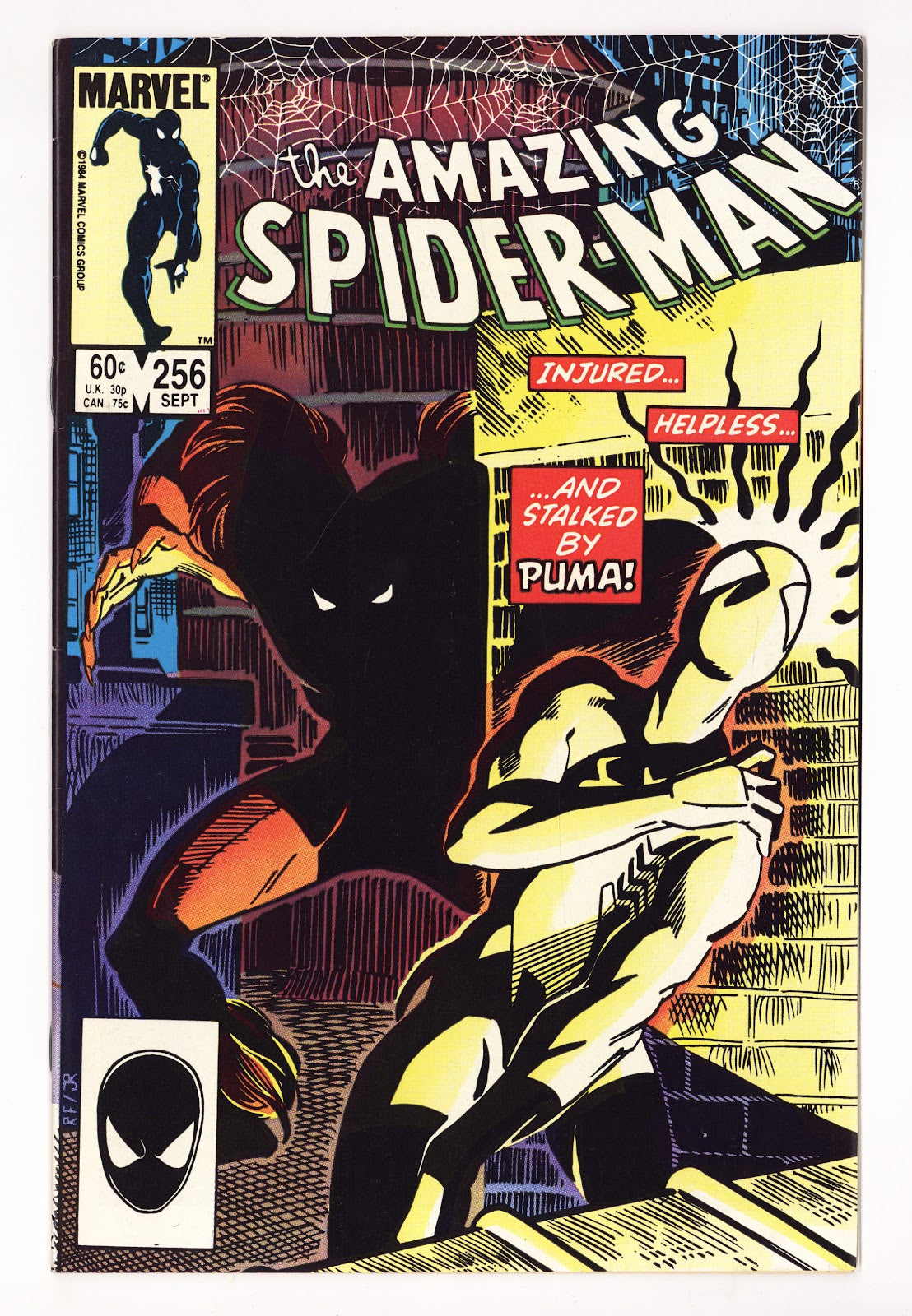 The Amazing Spider-Man Vol 1 256 VF+ (8.5) (1984)  