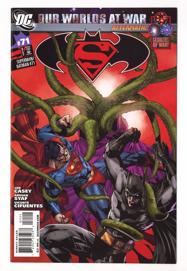 Superman / Batman 71 High Grade (2010) Direct Sales