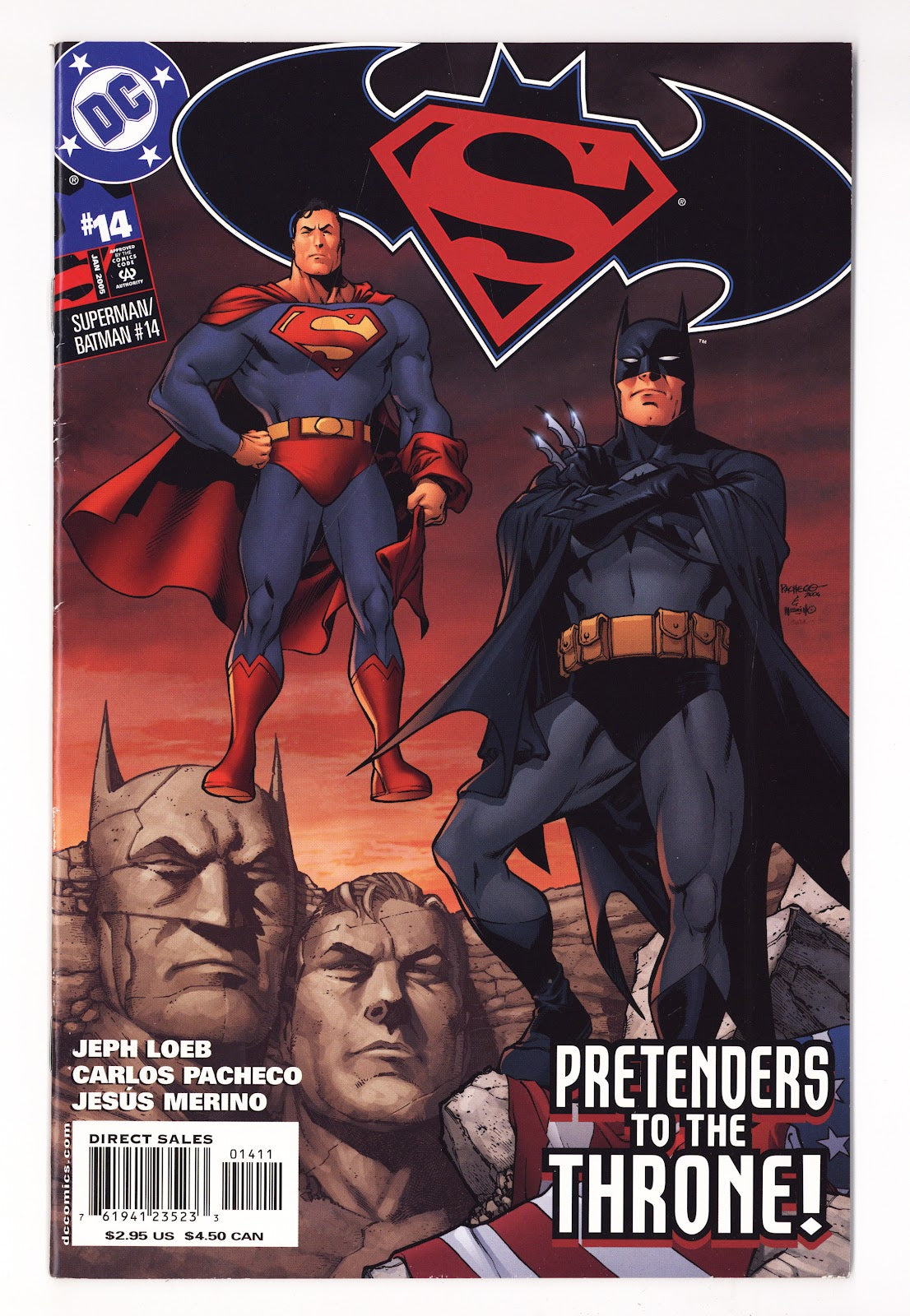 Superman / Batman   14  Mid Grade   (2005)   Direct Sales  