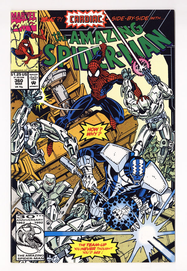 The Amazing Spider-Man Vol 1 360 Mid Grade (1992)