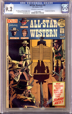 All-Star Western Vol 2 10 CGC 9.2 (NM-) (1972)
