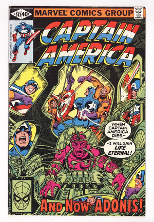 Captain America Vol 1 243 Mid Grade (1980)