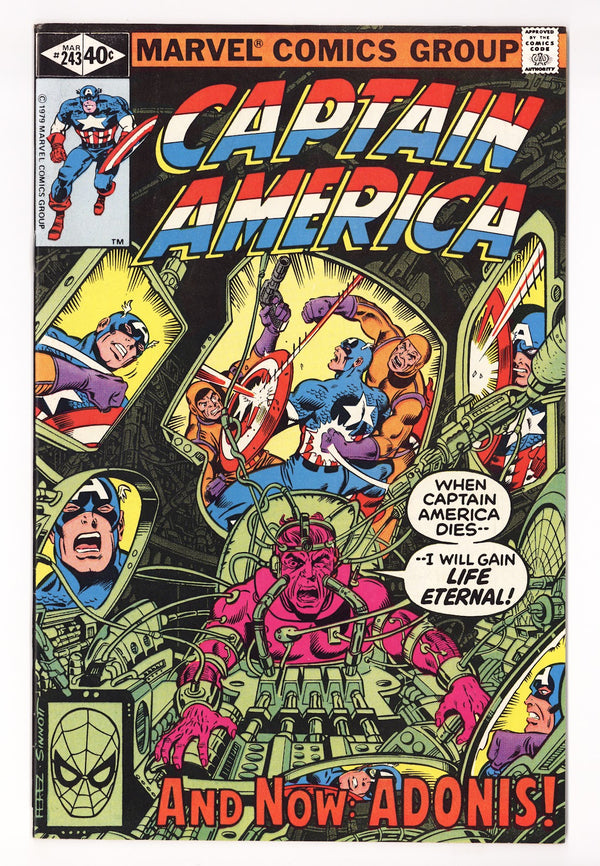 Captain America Vol 1 243 Mid Grade (1980)
