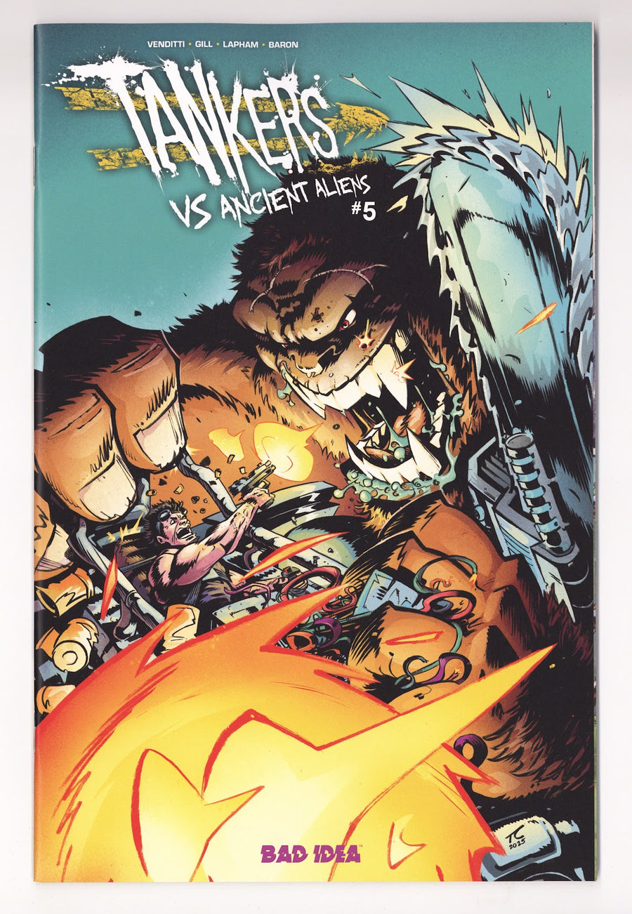 Tankers vs Ancient Aliens #5 (2026) Cannon