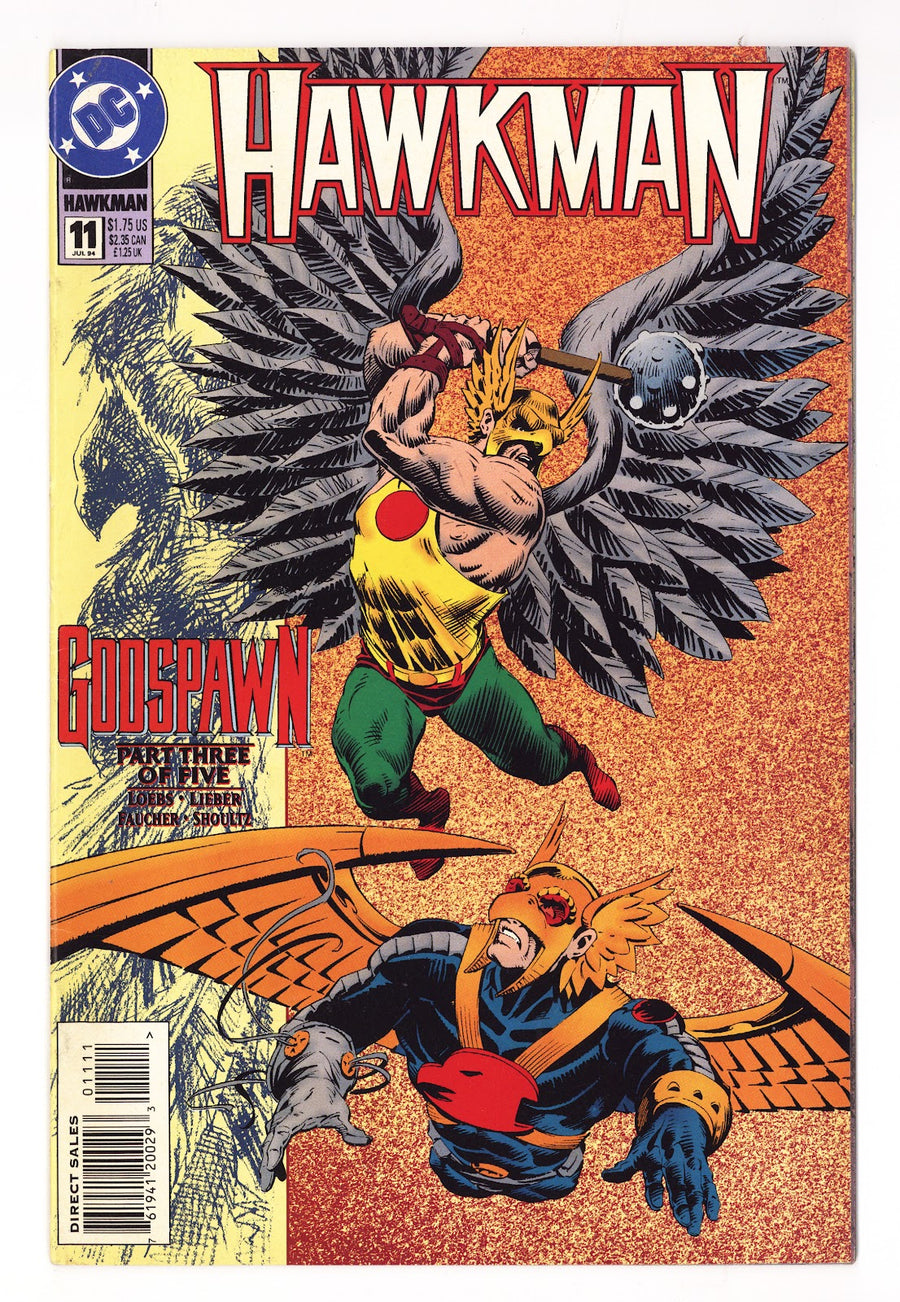 Hawkman Vol 3 11  Mid Grade   (1994)     