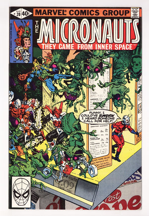 Micronauts Vol 1 20  High Grade   (1980)