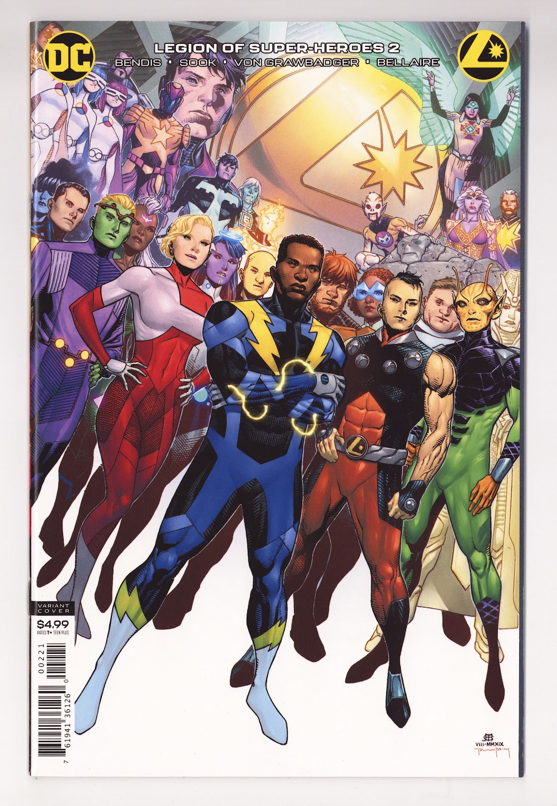 Legion of Super-Heroes Vol 8 2 High Grade (2020) Cheung Variant 