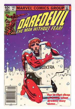 Daredevil Vol 1 182 VF- (7.5) (1982) Newsstand