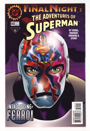 Adventures of Superman Vol 1 540  High Grade   (1996)