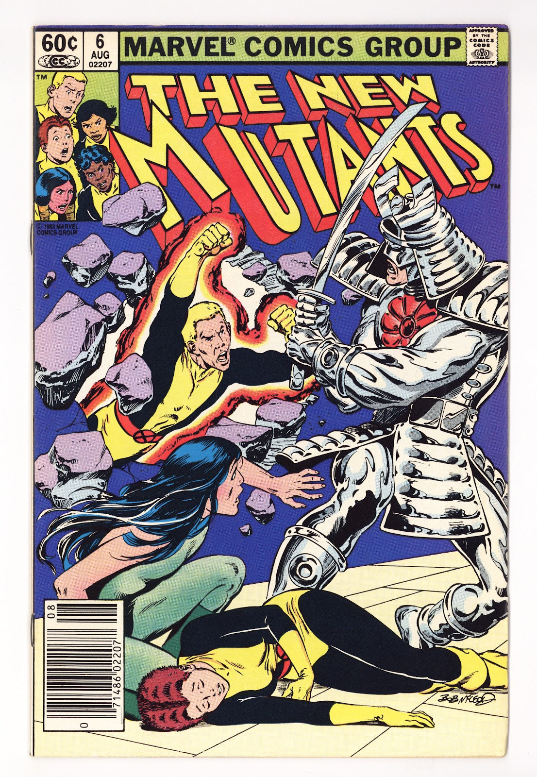 The New Mutants Vol 1 6 Mid Grade (1983) Newsstand 
