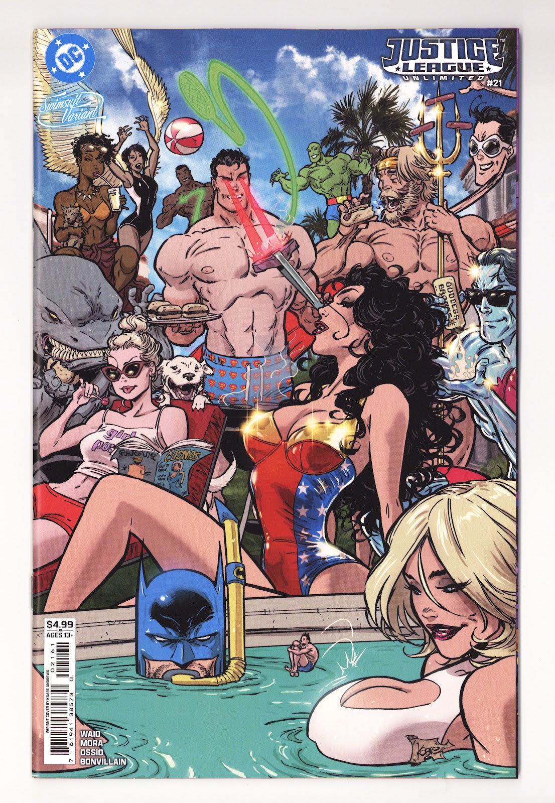 Justice League Unlimited  21 Swimsuit  Variant   (2026)