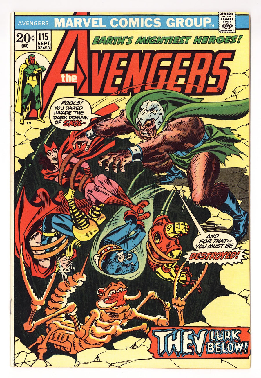 The Avengers Vol 1 115 VF- (7.5) (1973) 