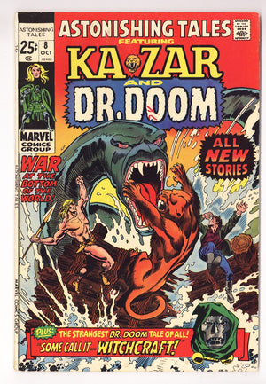 Astonishing Tales Vol 1 8 FN- (5.5) (1971)